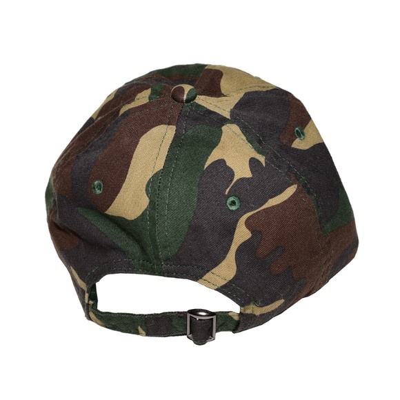 Björk Vintage Camo Embroidered Hat By Copycat Video Press - Picture 2 of 4